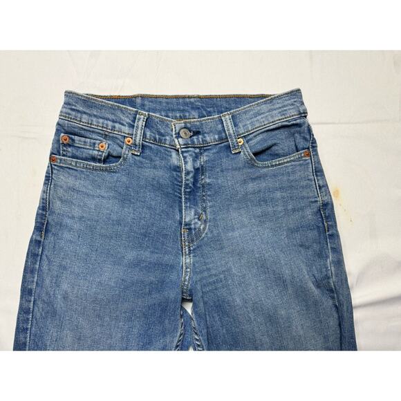 Levis 511 Men's Slim Fit Straight Leg Light Wash Blue Denim Jeans - Size 29x30.5 - Picture 5 of 7